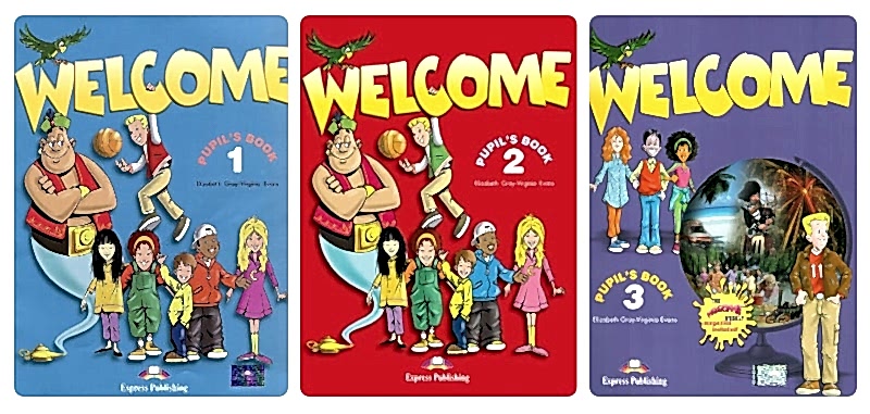 Серия учебников по английскому для детей Welcome
